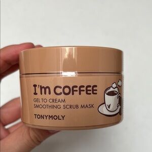TONYMOLY I'm Coffee Scrub Mask NWT